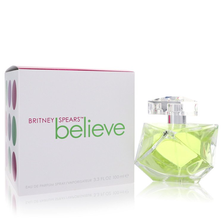 Believe Perfume by Britney Spears Eau De Parfum Spray 3.4 oz for Women - Authentic Fragrance - Discount Women Perfume or Cologne Fragrance