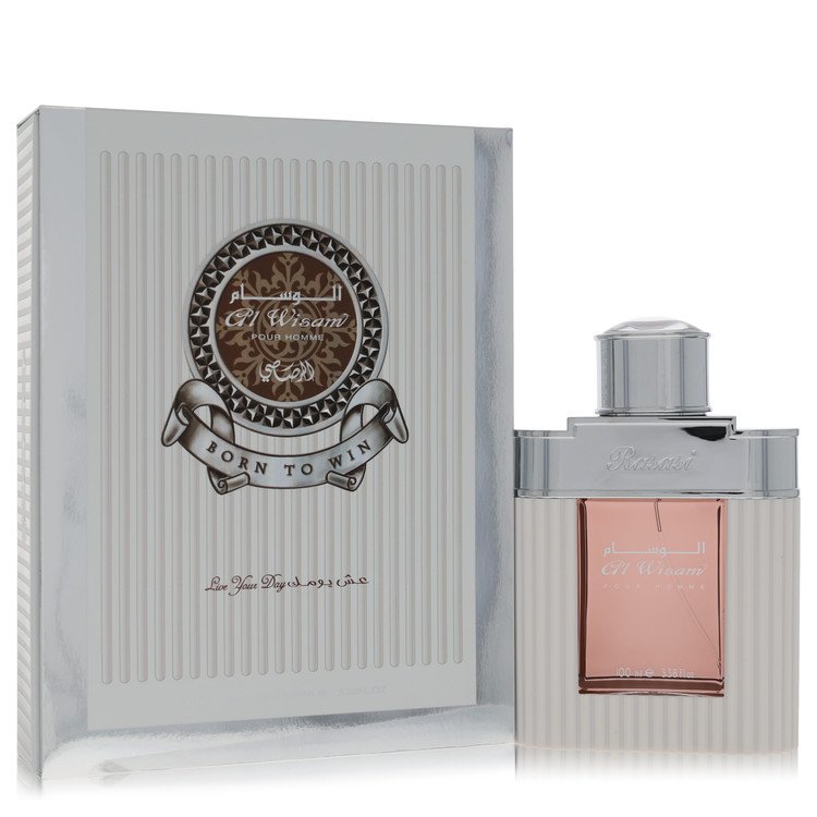 Al Wisam Day Born To by Rasasi 3.33 oz oz Eau De Parfum Spray for Men - Perfumes4All