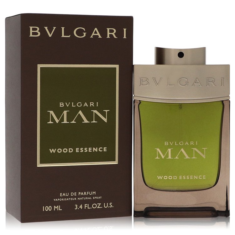 Bvlgari Man Wood Essence Cologne by Bvlgari Eau De Parfum Spray 3.4 oz for Men - Authentic Fragrance - Discount Men Perfume or Cologne Fragrance