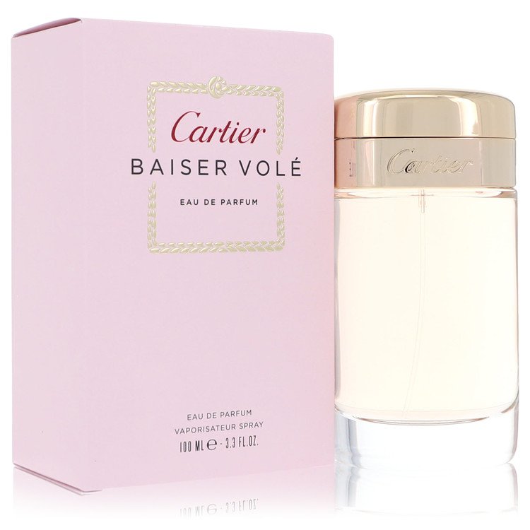 Cartier Baiser Vole Perfume By Cartier 3.3 Oz Eau De Parfum Spray For Women In Box