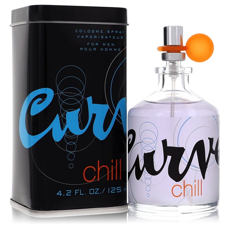 Curve Chill Cologne by Liz Claiborne Cologne Spray 4.2 oz for Men - Authentic Fragrance - Discount Men Perfume or Cologne Fragrance