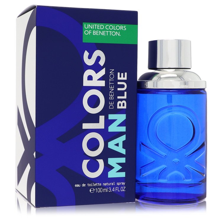 Colors De Benetton Blue Cologne by Benetton Eau De Toilette Spray 3.4 oz for Men - Authentic Fragrance - Discount Men Perfume or Cologne Fragrance