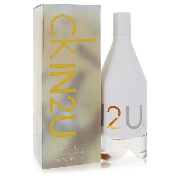 CK In 2U Perfume by Calvin Klein Eau De Toilette Spray 3.4 oz for Women - Authentic Fragrance - Discount Women Perfume or Cologne Fragrance