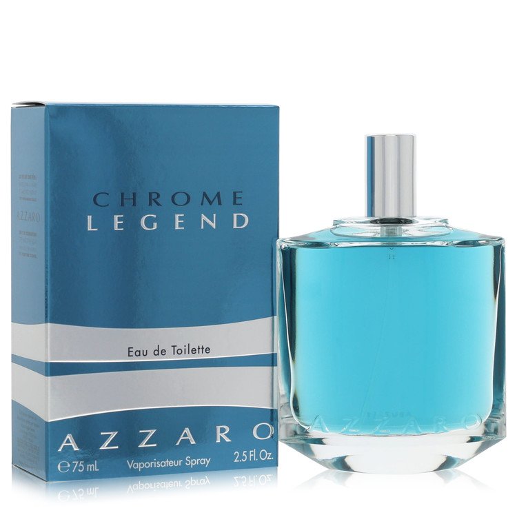 Chrome Legend By by Azzaro 2.6 oz oz Eau De Toilette Spray for Men - Perfumes4All
