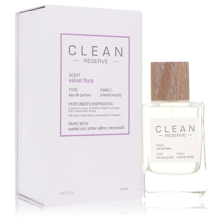 Clean Reserve Velvet Flora Perfume for Women 3.4 Oz / 100 Ml