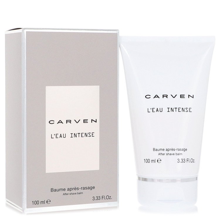 Carven L'eau Intense Cologne by Carven After Shave Balm 3.3 oz for Men - Authentic Fragrance - Discount Men Perfume or Cologne Fragrance