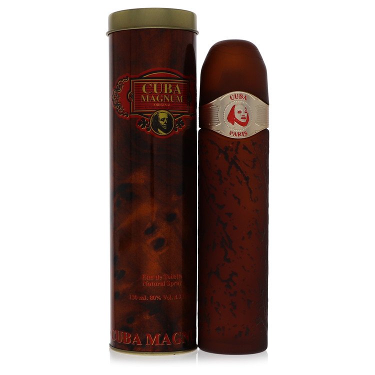 Cuba Magnum Red Cologne by Fragluxe Eau De Toilette Spray 4.3 oz for Men - Authentic Fragrance - Discount Men Perfume or Cologne Fragrance