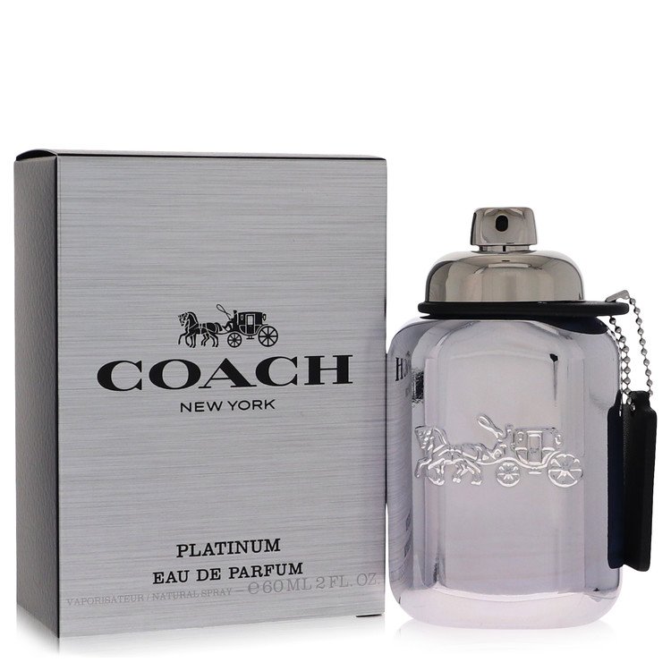 Coach Platinum Cologne by Coach Eau De Parfum Spray 2 oz for Men - Authentic Fragrance - Discount Men Perfume or Cologne Fragrance