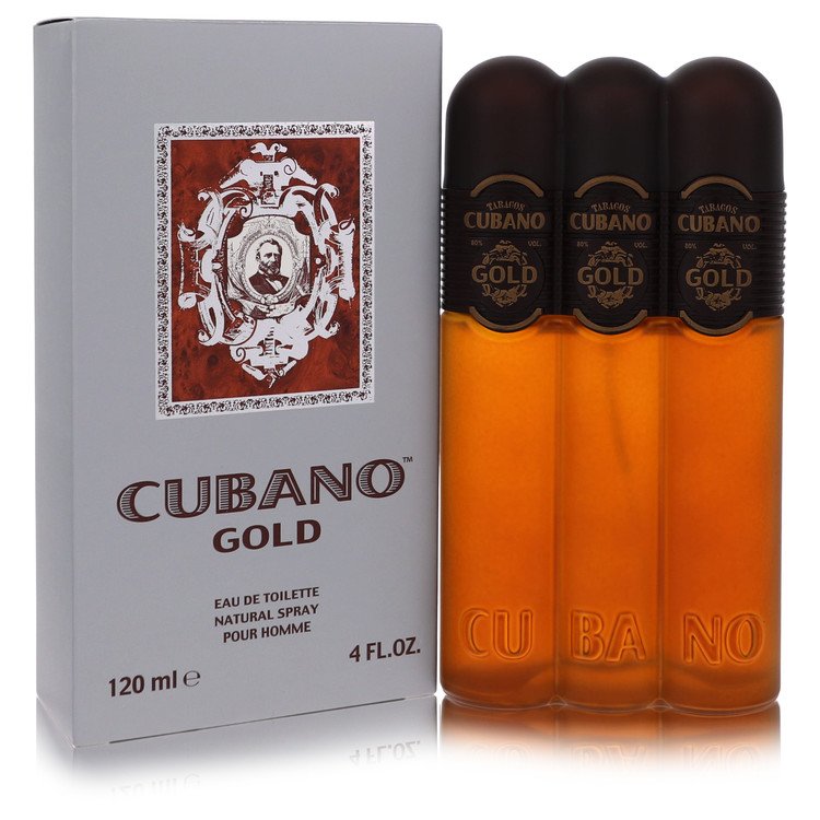 Cubano Gold Cologne by Cubano Eau De Toilette Spray 4 oz for Men - Authentic Fragrance - Discount Men Perfume or Cologne Fragrance