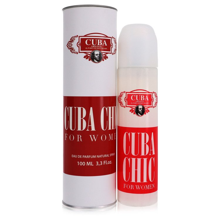 Cuba Chic Perfume by Fragluxe Eau De Parfum Spray 3.3 oz for Women - Authentic Fragrance - Discount Women Perfume or Cologne Fragrance