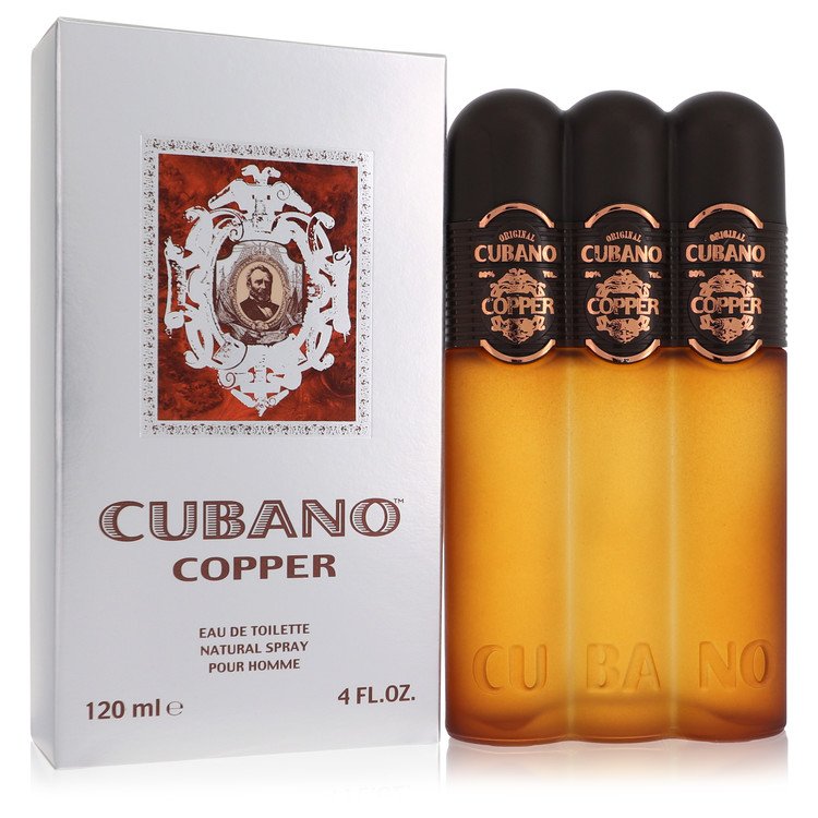 Cubano Copper Cologne by Cubano Eau De Toilette Spray 4 oz for Men - Authentic Fragrance - Discount Men Perfume or Cologne Fragrance