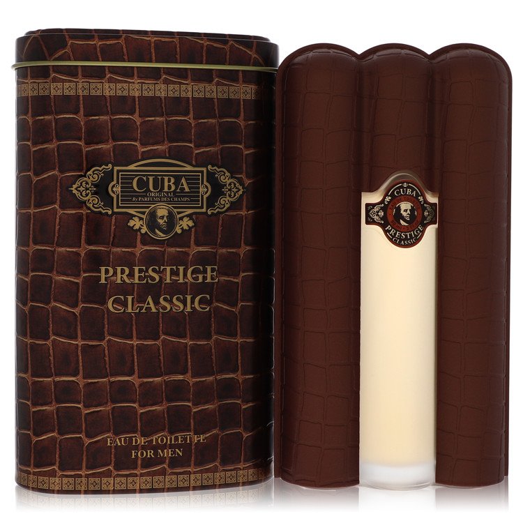 Cuba Prestige Gold Cologne by Fragluxe Eau De Toilette Spray 3 oz for Men - Authentic Fragrance - Discount Men Perfume or Cologne Fragrance
