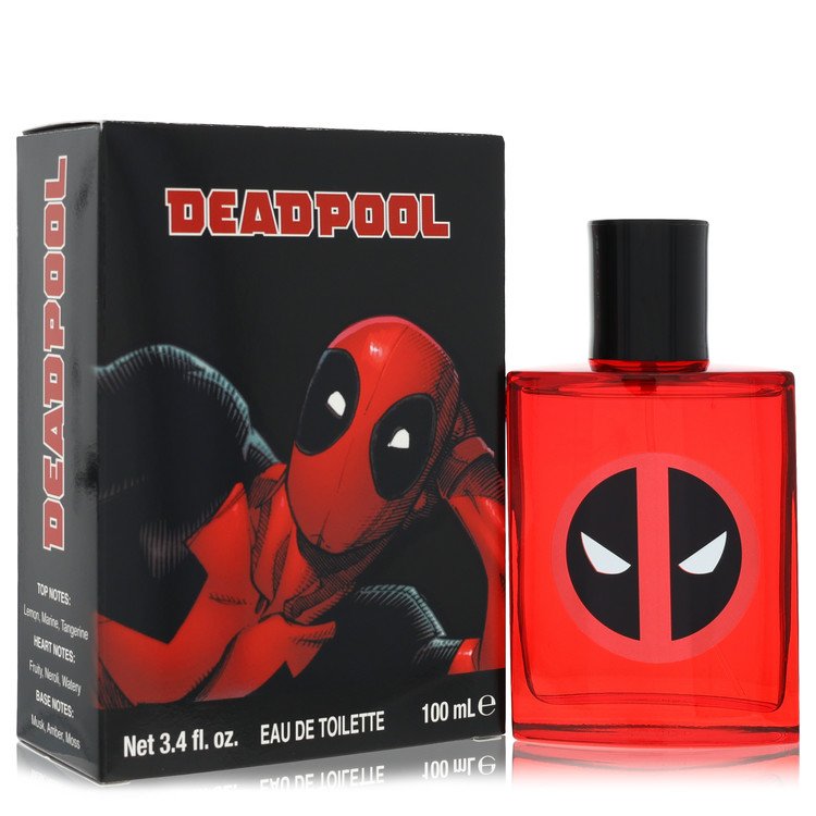 Deadpool Cologne by Marvel Eau De Toilette Spray 3.4 oz for Men - Authentic Fragrance - Discount Men Perfume or Cologne Fragrance