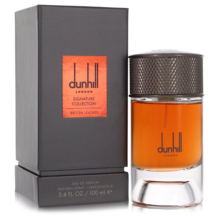 Dunhill British Leather Cologne by Alfred Dunhill Eau De Parfum Spray 3.4 oz for Men - Authentic Fragrance - Discount Men Perfume or Cologne Fragrance