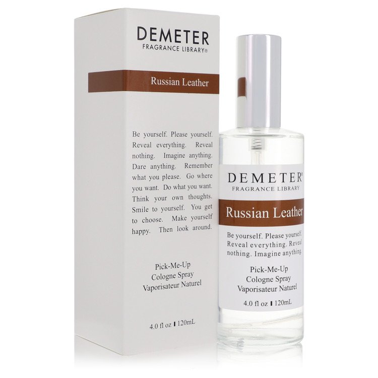 Demeter Russian Leather Perfume by Demeter Cologne Spray 4 oz for Women - Authentic Fragrance - Discount Women Perfume or Cologne Fragrance