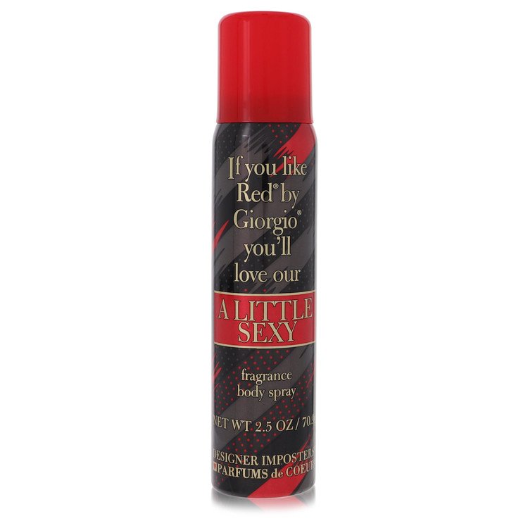 Designer Imposters A Little Sexy Perfume by Parfums De Coeur Body Spray 2.5 oz for Women - Authentic Fragrance - Discount Women Perfume or Cologne Fragrance