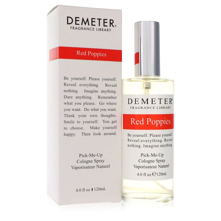 Demeter Red Poppies Perfume by Demeter Cologne Spray 4 oz for Women - Authentic Fragrance - Discount Women Perfume or Cologne Fragrance