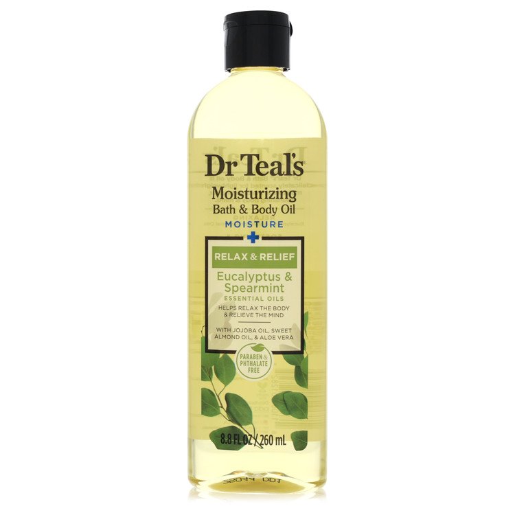 Bath by Dr Teal's 8.8 oz oz Pure Epson Salt Body Oil Relax & Relief With Eucalyptus & - Perfumes4All