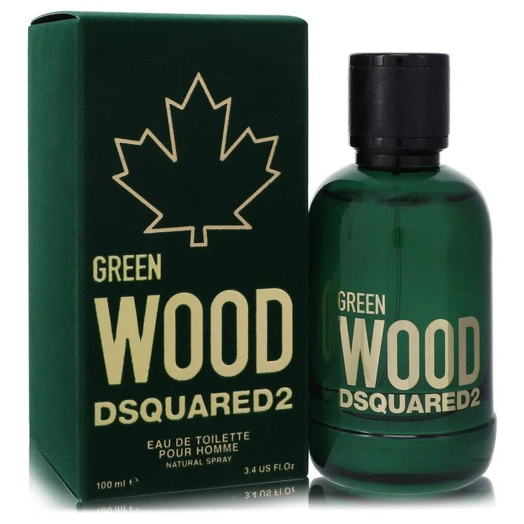 Wood Green by Dsquared2 3.4 oz Eau De Toilette Spray for Men - Perfumes4All