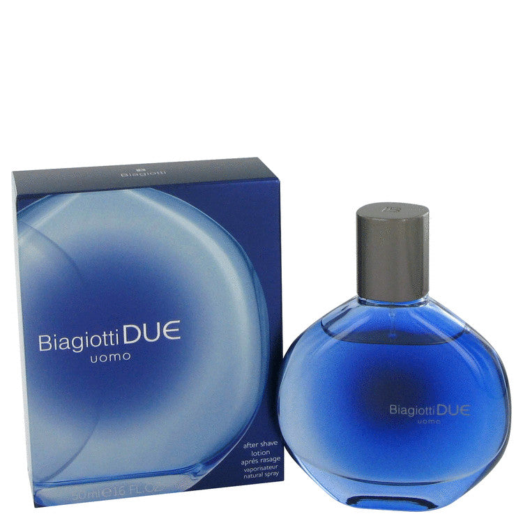 Due Cologne by Laura Biagiotti After Shave 1.6 oz for Men - Authentic Fragrance - Discount Men Perfume or Cologne Fragrance