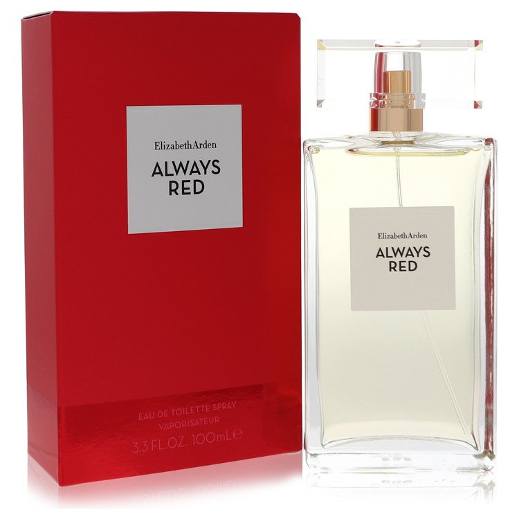 Always Red Perfume by Elizabeth Arden Eau De Toilette Spray 3.4 oz for Women - Authentic Fragrance - Discount Women Perfume or Cologne Fragrance