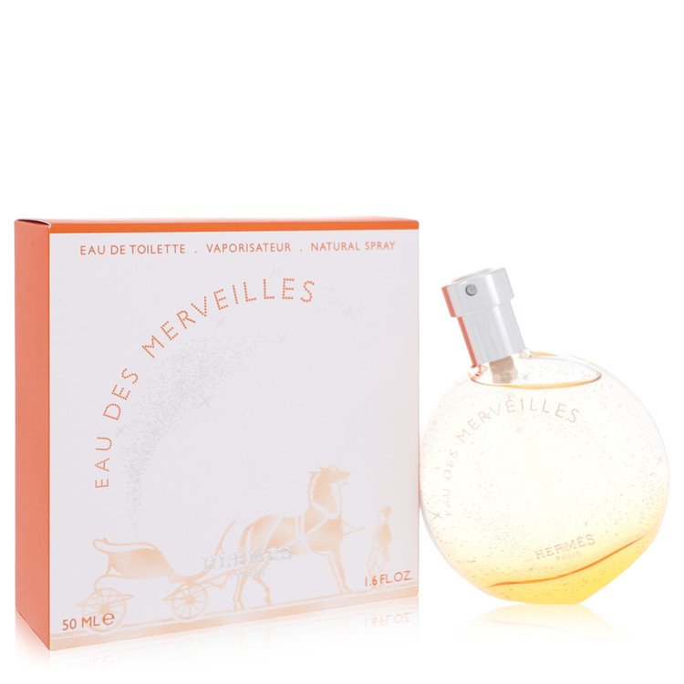 Eau Des Merveilles by Hermes 1.6 oz oz Eau De Toilette Spray for Women - Perfumes4All