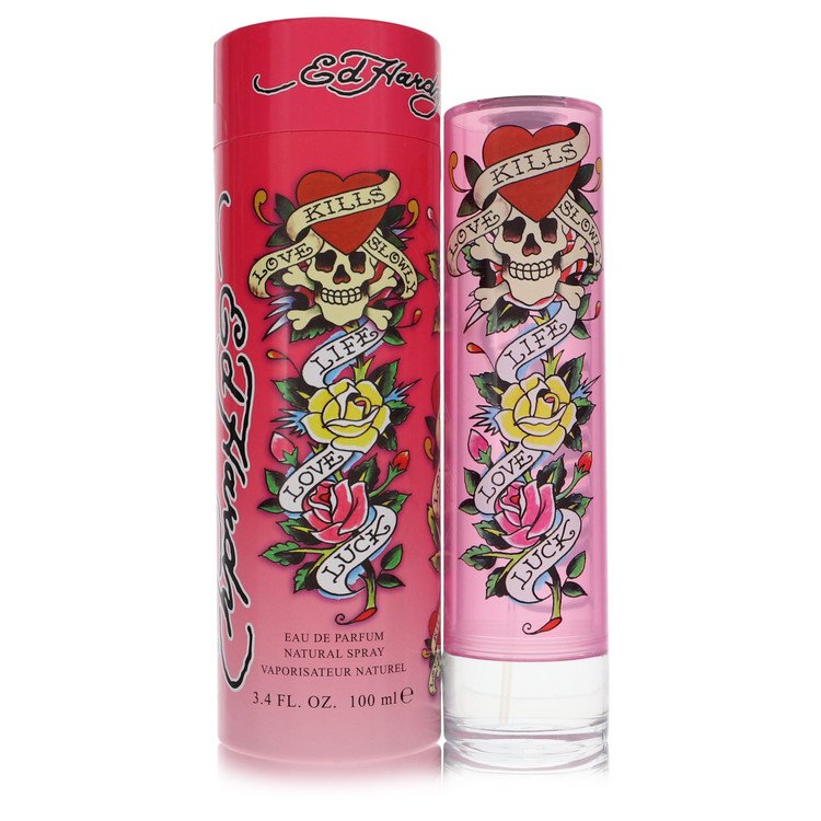 Ed Hardy Perfume by Christian Audigier Eau De Parfum Spray 3.4 oz for Women - Authentic Fragrance - Discount Women Perfume or Cologne Fragrance