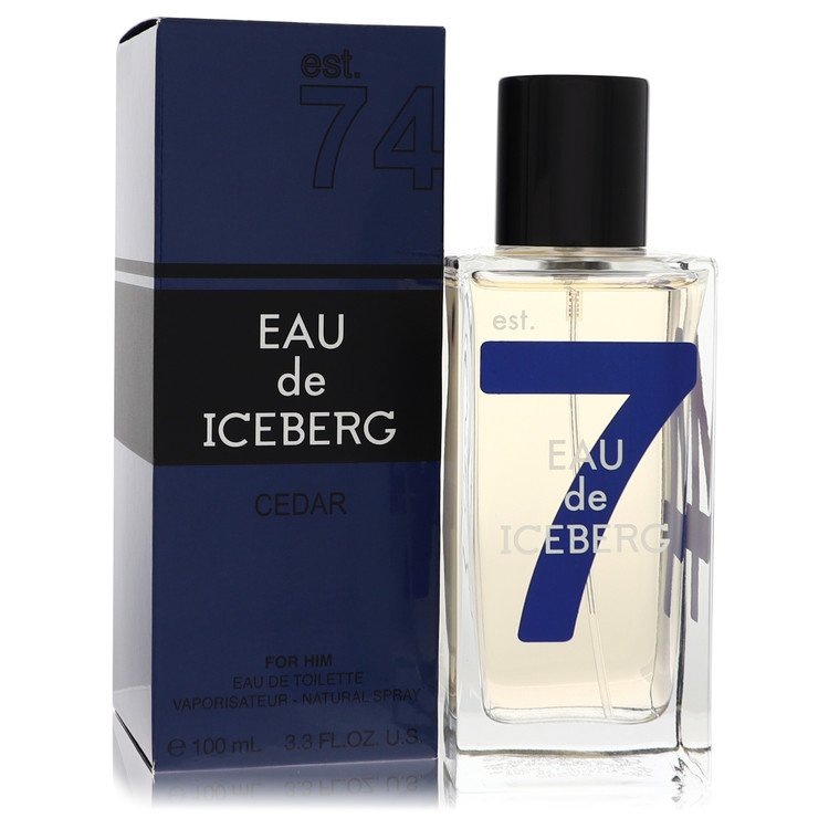 Eau De Iceberg Cedar Cologne by Iceberg Eau De Toilette Spray 3.3 oz for Men - Authentic Fragrance - Discount Men Perfume or Cologne Fragrance