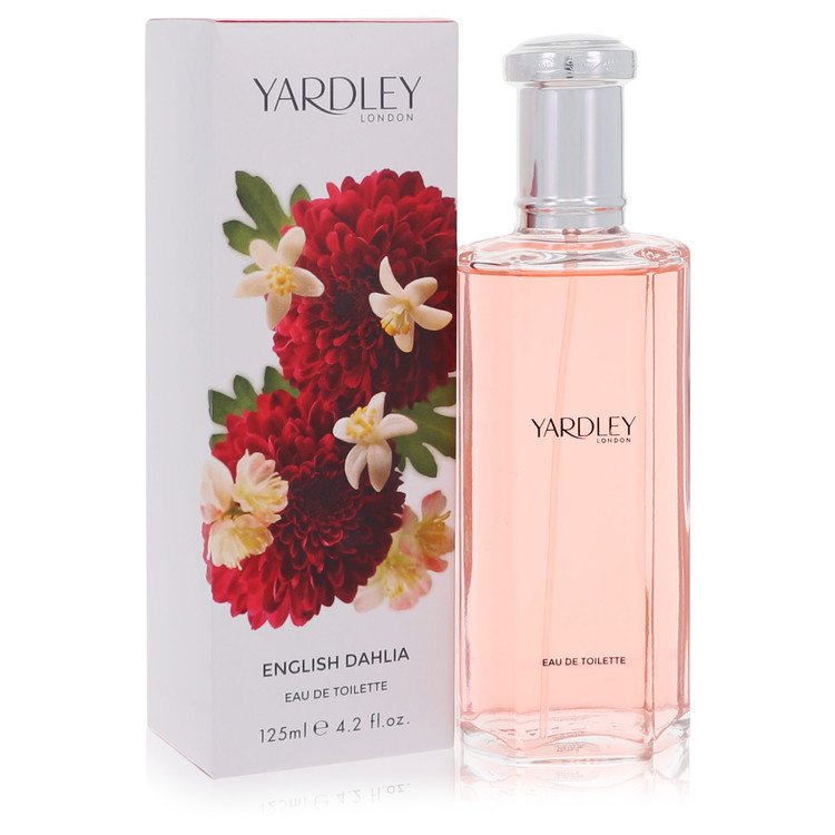English Dahlia Perfume by Yardley London Eau De Toilette Spray 4.2 oz for Women - Authentic Fragrance - Discount Women Perfume or Cologne Fragrance
