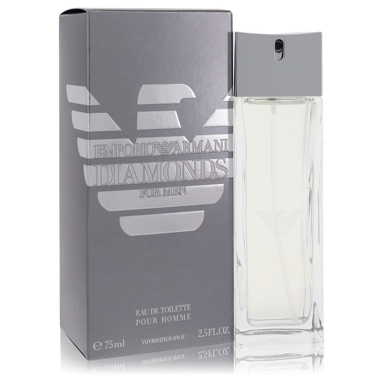 Emporio Armani Diamonds Cologne by Giorgio Armani Eau De Toilette Spray 2.5 oz for Men - Authentic Fragrance - Discount Men Perfume or Cologne Fragrance