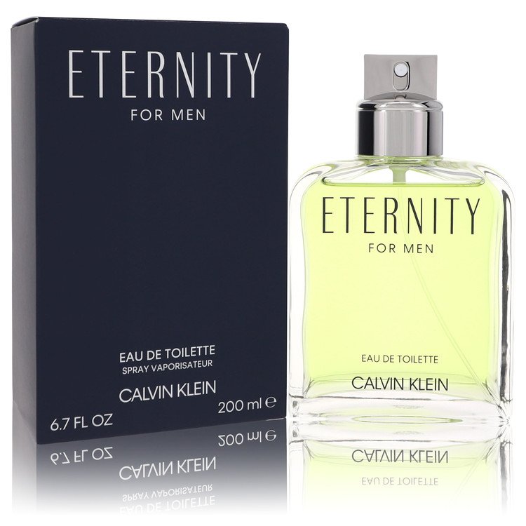 Eternity Cologne By Calvin Klein 6.7 Oz Eau De Toilette Spray For Men In Box