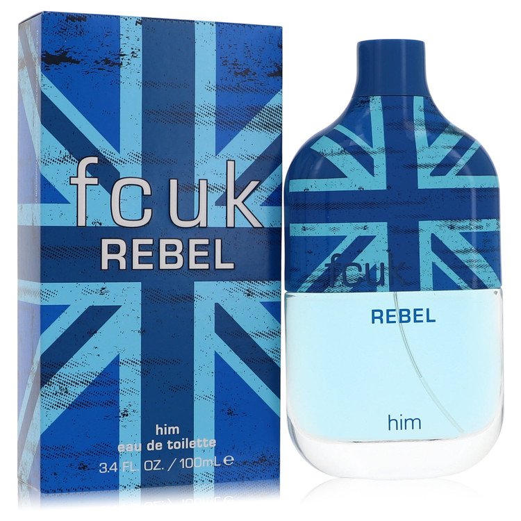 FCUK Rebel Cologne by French Connection Eau De Toilette Spray 3.4 oz for Men - Authentic Fragrance - Discount Men Perfume or Cologne Fragrance
