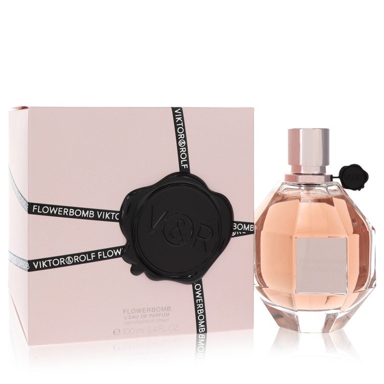 Flowerbomb Perfume By Viktor & Rolf 3.4 Oz Eau De Parfum Spray For Women In Box