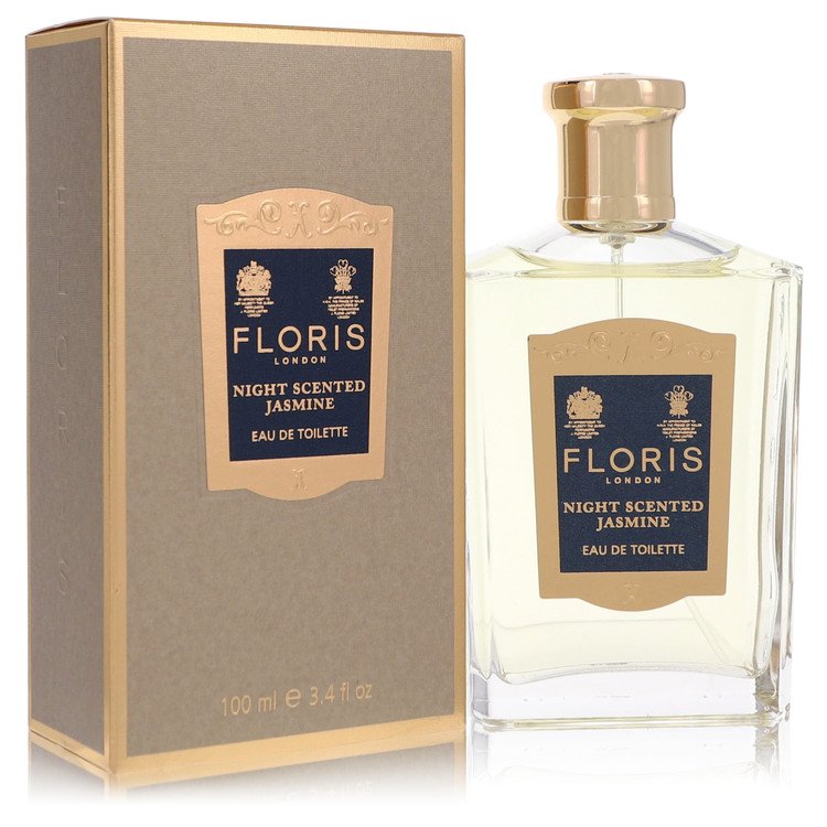 Floris Night Scented Jasmine Perfume by Floris Eau De Toilette Spray 3.4 oz for Women - Authentic Fragrance - Discount Women Perfume or Cologne Fragrance