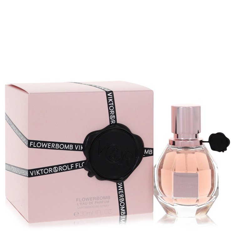 Flowerbomb Perfume by Viktor & Rolf Eau De Parfum Spray 1 oz for Women - Authentic Fragrance - Discount Women Perfume or Cologne Fragrance