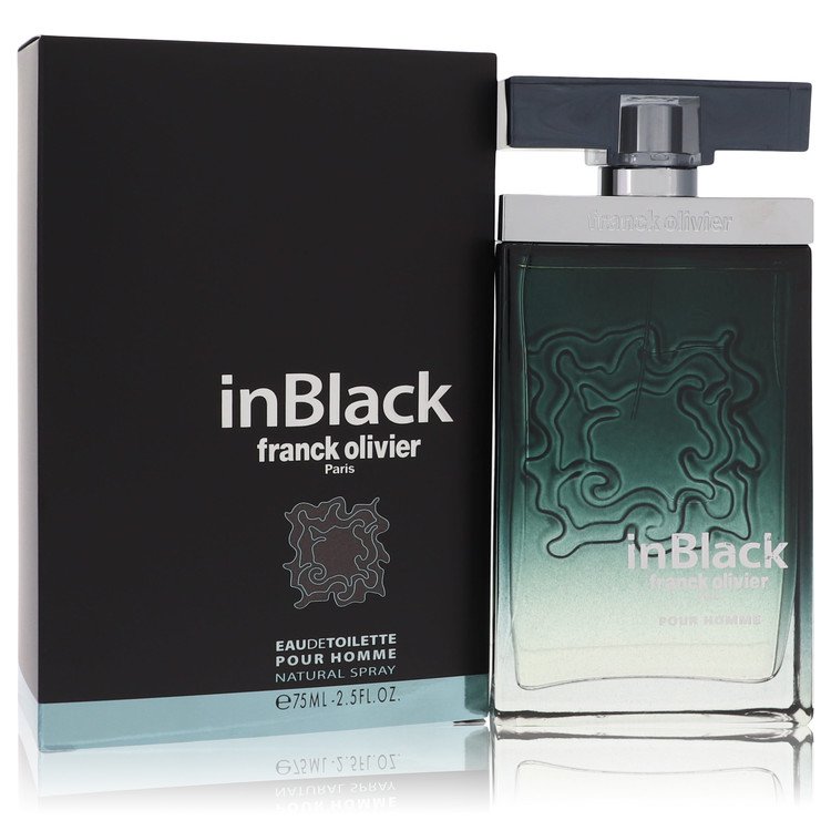 In Black by Franck Olivier 2.5 oz Eau De Toilette Spray for Men - Perfumes4All