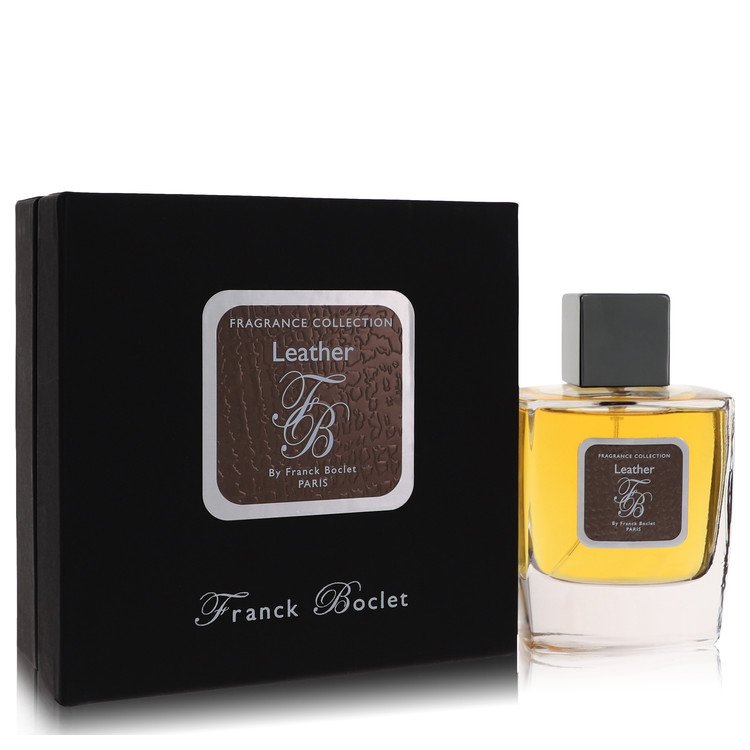 Franck Boclet Leather Cologne by Franck Boclet Eau De Parfum Spray 3.4 oz for Men - Authentic Fragrance - Discount Men Perfume or Cologne Fragrance