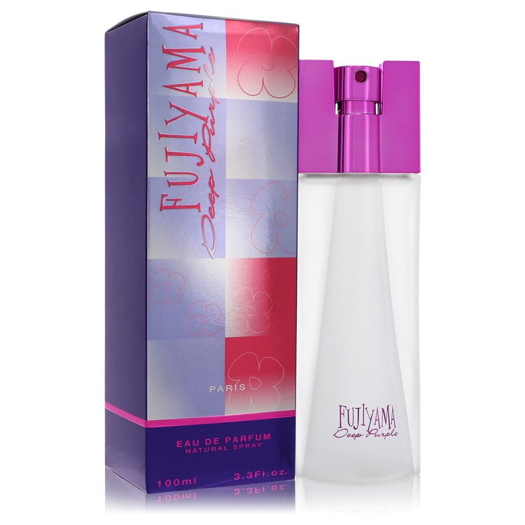 Fujiyama Deep Purple Perfume by Succes De Paris Eau De Parfum Spray 3.4 oz for Women - Authentic Fragrance - Discount Women Perfume or Cologne Fragrance
