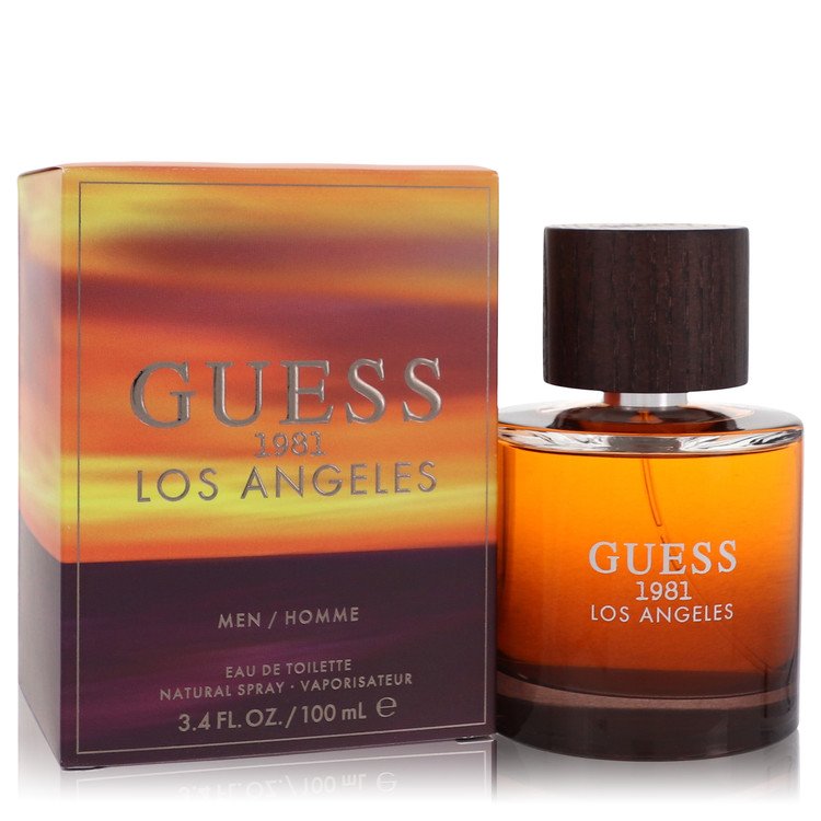 Guess 1981 Los Angeles Cologne by Guess Eau De Toilette Spray 3.4 oz for Men - Authentic Fragrance - Discount Men Perfume or Cologne Fragrance