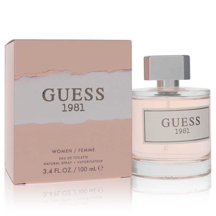 Guess 1981 Perfume by Guess Eau De Toilette Spray 3.4 oz for Women - Authentic Fragrance - Discount Women Perfume or Cologne Fragrance