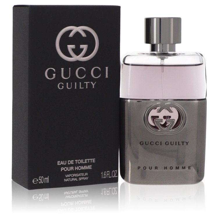 Gucci Guilty Cologne By Gucci 1.6 Oz Eau De Toilette Spray For Men In Box