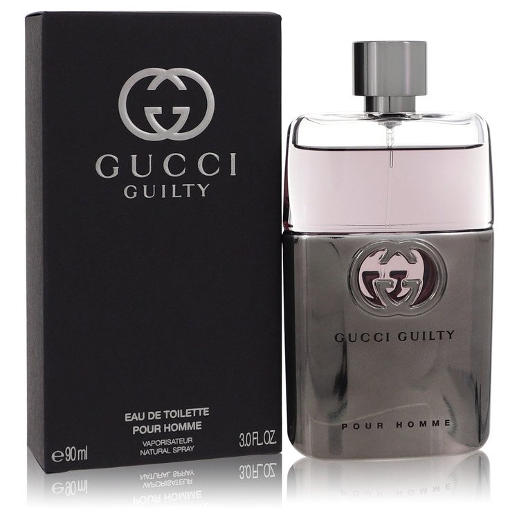 Gucci Guilty Cologne By Gucci 3.0 Oz Eau De Toilette Spray For Men In Box