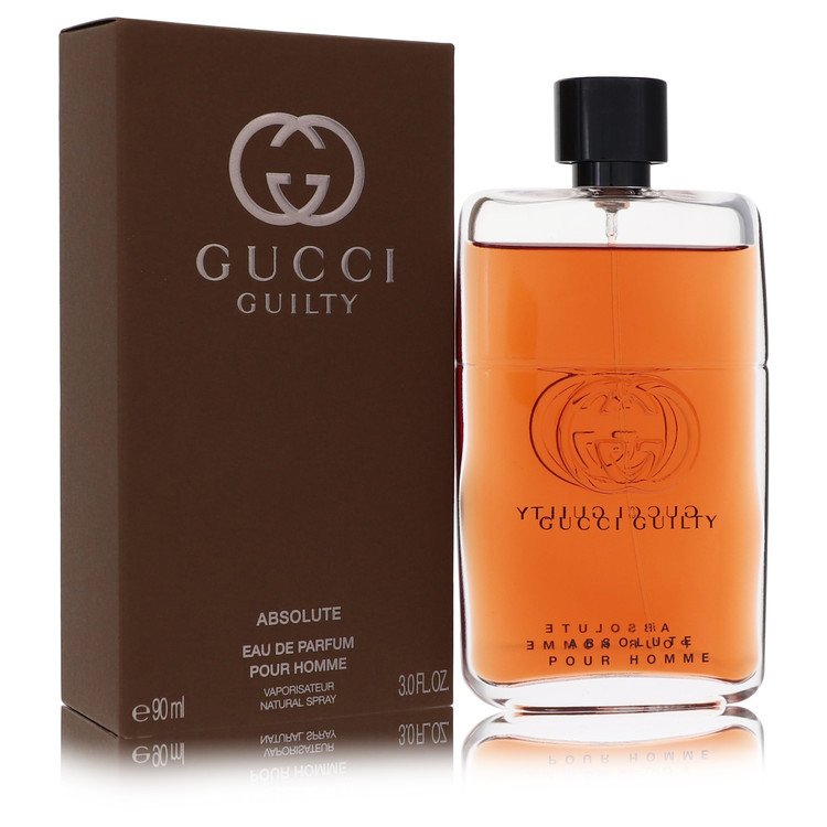 Gucci Guilty Absolute Cologne by Gucci Eau De Parfum Spray 3 oz for Men - Authentic Fragrance - Discount Men Perfume or Cologne Fragrance
