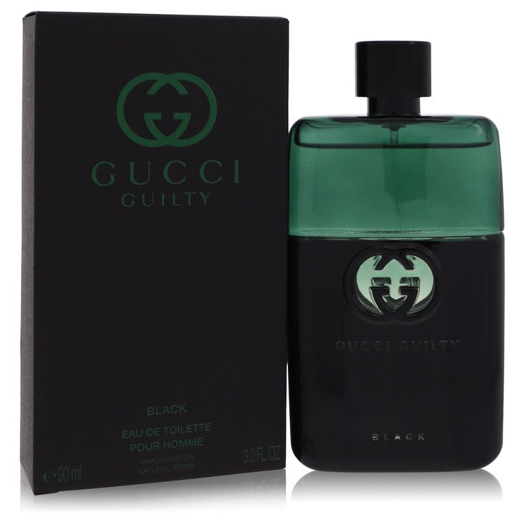 Gucci Guilty Black Cologne By Gucci 3.0 Oz Eau De Toilette Spray For Men In Box