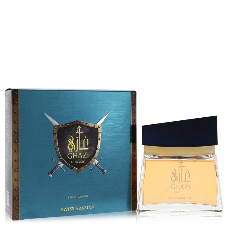 Swiss Arabian Ghazi Oud Cologne by Swiss Arabian Eau De Parfum Spray 3.4 oz for Men - Authentic Fragrance - Discount Men Perfume or Cologne Fragrance