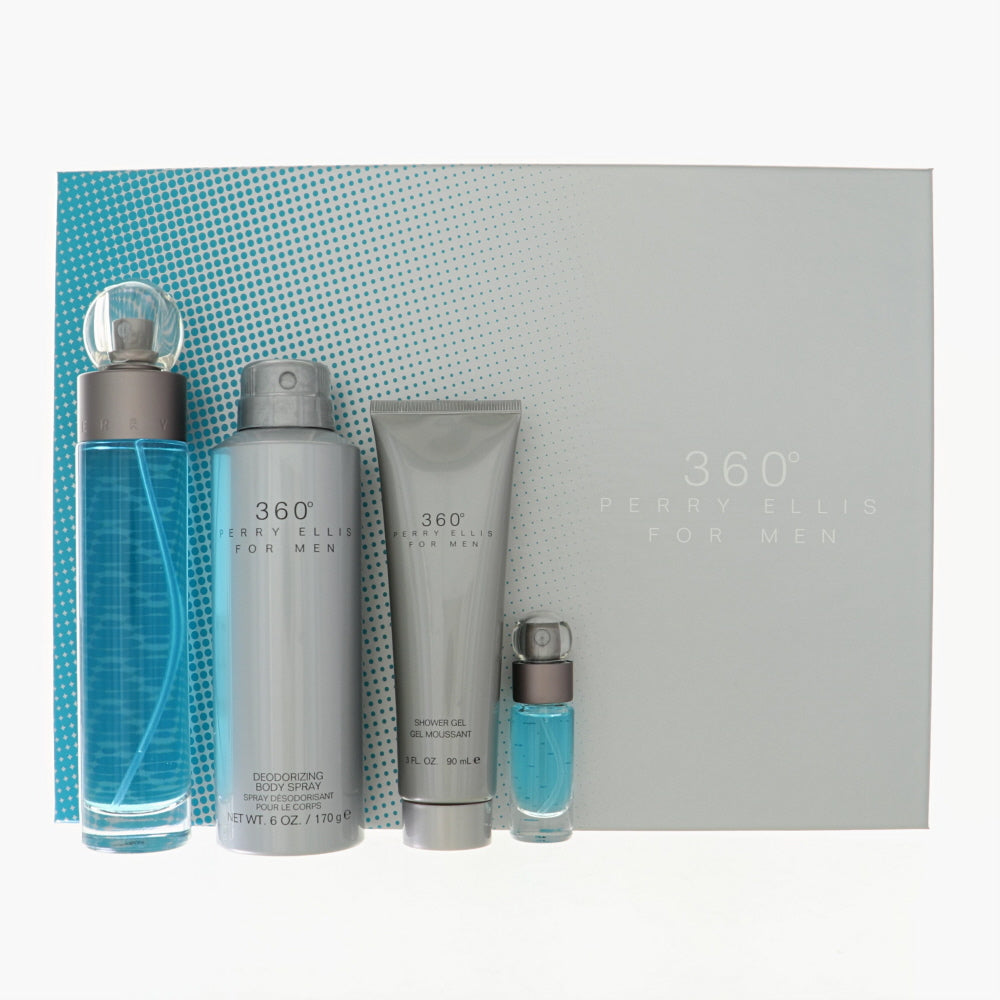 360 Degrees by Perry Ellis 3.4 oz Eau De Toilette Spray for Men - Perfumes4All