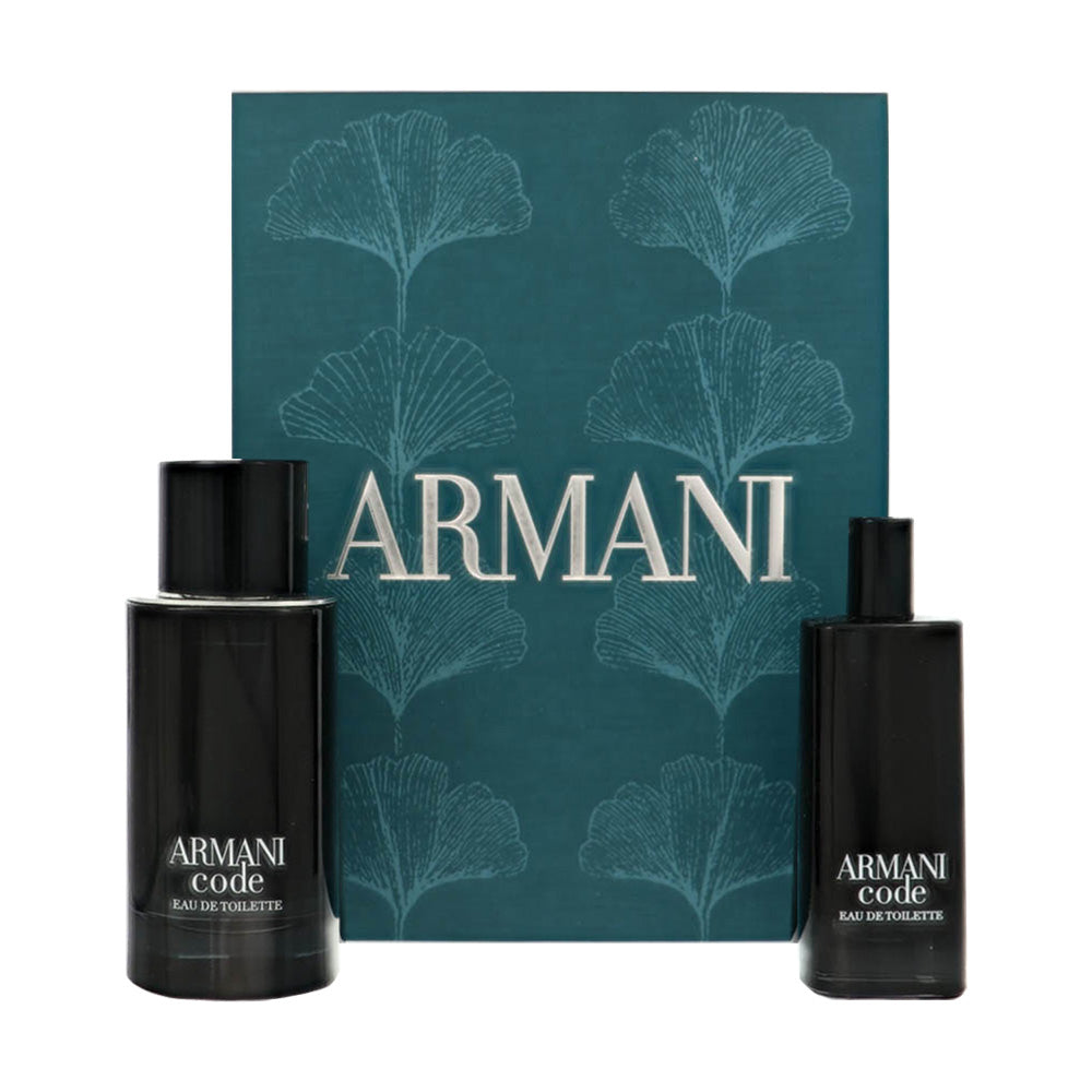 Armani Code Cologne By Giorgio Armani 2.5 Oz Eau De Toilette Spray For Men In Gift Set