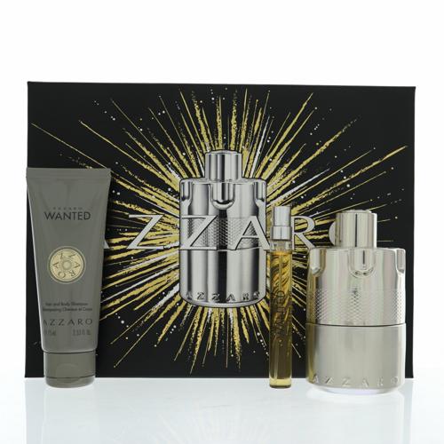 Wanted Cologne By Azzaro 3.38 Oz Eau De Parfum Spray For Men In Gift Set