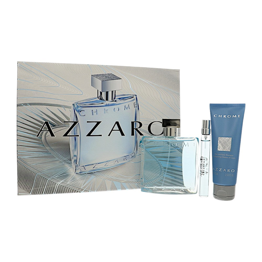Chrome by Azzaro 3.38 oz Eau De Toilette Spray for Men - Perfumes4All