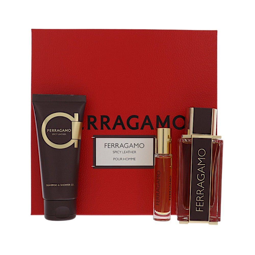 Spicy Leather by Salvatore Ferragamo 3.4 oz Parfum Spray for Men - Perfumes4All